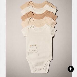 Zara baby body suits 3-6 months NEW
